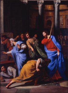 Christus verdrijft de geldwisselaars uit de tempel