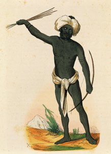 Aboriginal van het eiland Vatou-Lele (Fiji-eilanden) door Nicolas Dally