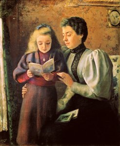 Hulp bij het lezen (detail)