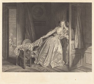 De gestolen kus door Nicolas Francois Regnault
