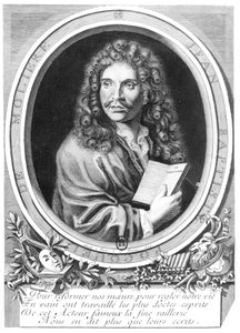 Portret van Molière (1622-73)