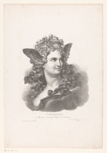 Personificatie van de fantasie door Nicolas Henri Jacob