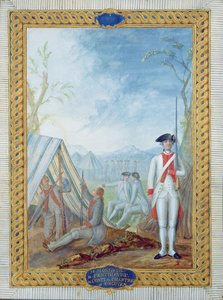 Uniformen van de Franse infanterie tijdens de Amerikaanse Onafhankelijkheidsoorlog