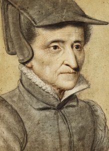 Portret Hoofd van een Oude Vrouw