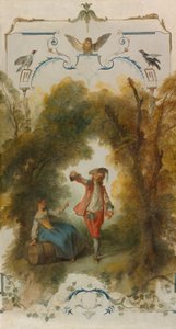 De wijngaard, c. 1723-27 door Nicolas Lancret