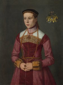 Portret van een jonge dame