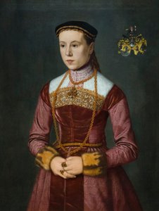 Susanna Stefan, vrouw van Wolfgang Furter, begin 1560s