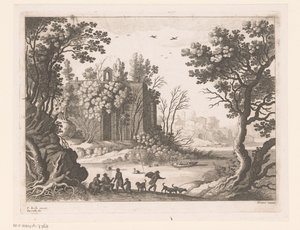 Gebouw aan een rivier
