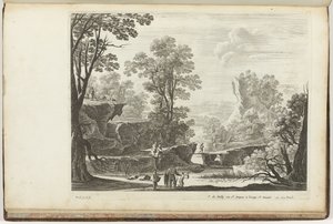 Landschap door Nicolas Perelle