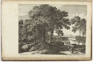 Landschap door Nicolas Perelle