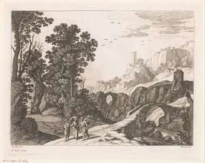 Landschap met Emmaüsgangers