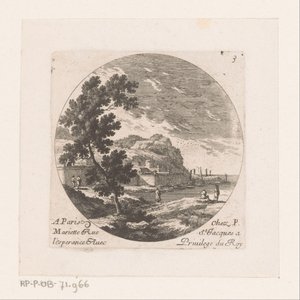 Vestingstad aan zee door Nicolas Perelle