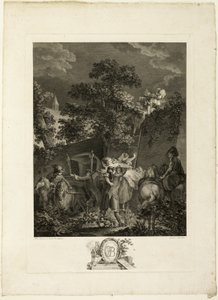 De nachtelijke ontvoering door Nicolas Ponce