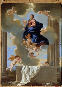 Hemelvaart van de Maagd door Nicolas Poussin