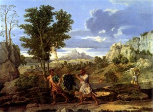 Herfst door Nicolas Poussin