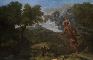 Blinde Orion Op Zoek naar de Rijzende Zon, 1658 door Nicolas Poussin