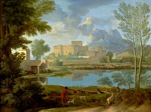 Landschap met een Kalmte, 1650-1