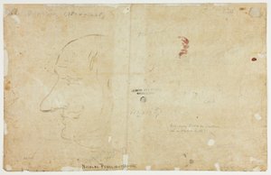 Riviermonding door Nicolas Poussin