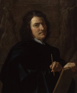 Zelfportret door Nicolas Poussin