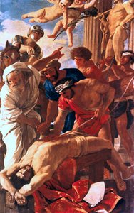 Het martelaarschap van Erasme Saint door Nicolas Poussin