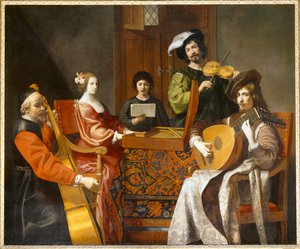 Le Concert - Het concert ... door Nicolas Tournier