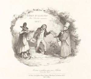 Verkoop van Albums met Nieuwe Methoden door Nicolas Toussaint Charlet