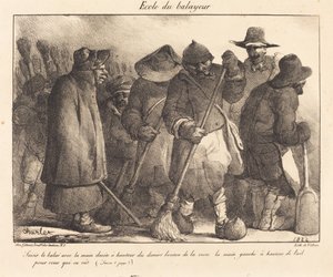 School van de Vegen door Nicolas Toussaint Charlet