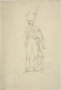 Staande huzaar