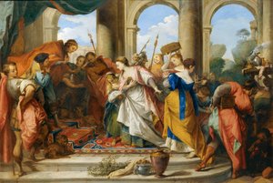 Salomo en de koningin van Sheba ...