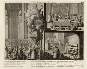 Vie très croyable des Moines, ca. 1789 door Nicolas Walkcheim