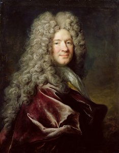 Portret van een man in een violette mantel, c.1700 door Nicolas de Largillière