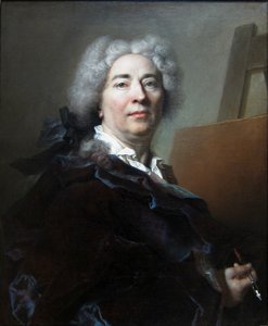 Frans:  Autoportret Zelfportret door Nicolas de Largillière