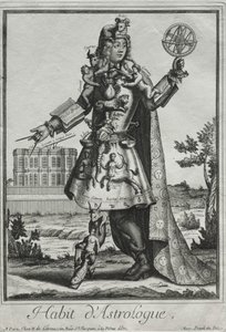Fantasie Kostuums: Kostuum van de Astrologer door Nicolas de Larmessin II