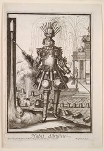 Fantasie Kostuums: Kostuum van de Vuurwerkmaker door Nicolas de Larmessin II