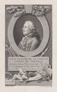 Portret van Louis Elisabeth de La Vergne, Comte de Tressan