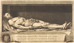 Het Lichaam van Christus door Nicolas de Plattemontagne after Philippe