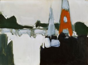 De Eiffeltoren door Nicolas de Staël