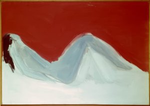 Liggend naakt door Nicolas de Staël