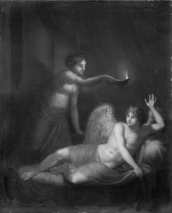 Amor, gewekt door Psyche