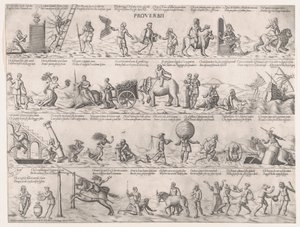 Proverbi Spreuken, 1564 door Nicolo Nelli