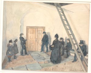 Uit een dorpskerkportaal door Niels Jakob Jakobsen Bjerre
