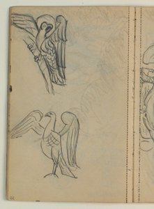 Studies van Vogels, vermoedelijk naar Voorbeeld