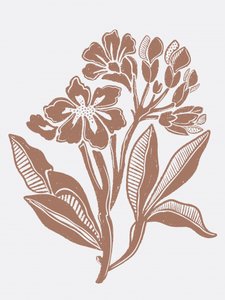 Rustieke bloemenillustratie door Nikita Jariwala