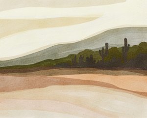 Saguaro Desert Hills door Nikita Jariwala