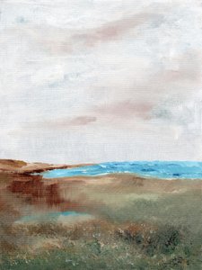 Rustig strandlandschap door Nikita Jariwala