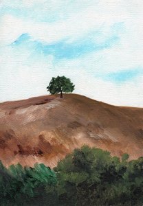 De boom op Solitary Hill door Nikita Jariwala