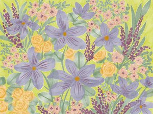 Kleurrijke tuinbloemen