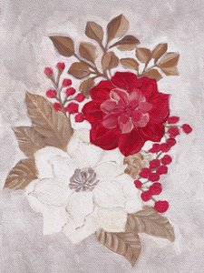 Winterbloemenboeket door Nikita Jariwala