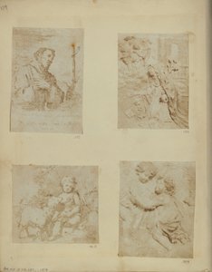 St. Franciscus. Van een verondersteld unieke ets door Murillo