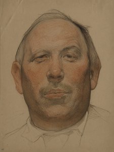 Portret van Demyan Bedny 1883-1945, jaren 1920